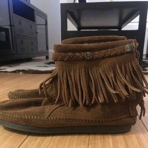 Minnetonka booties